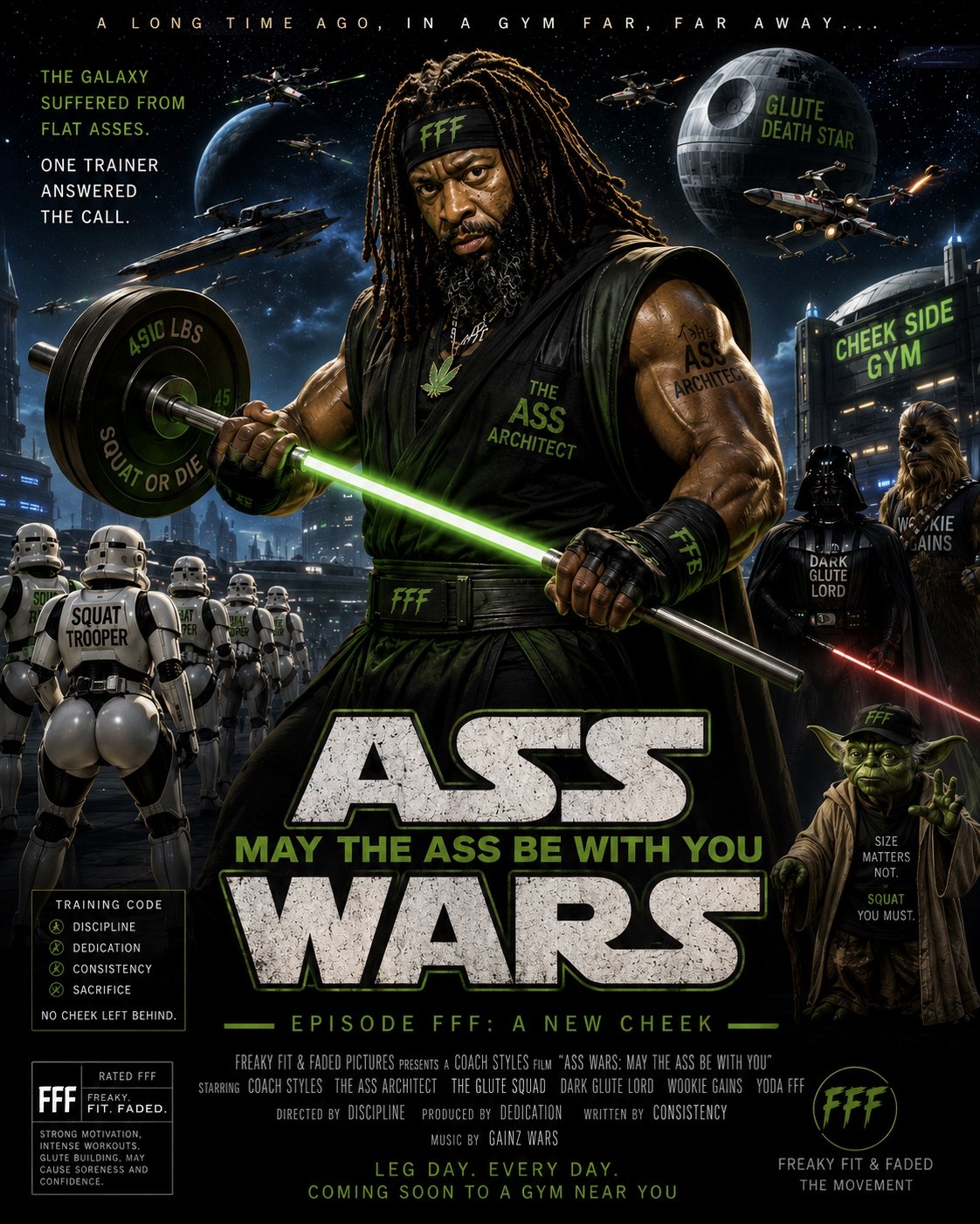 Ass Wars FFF poster