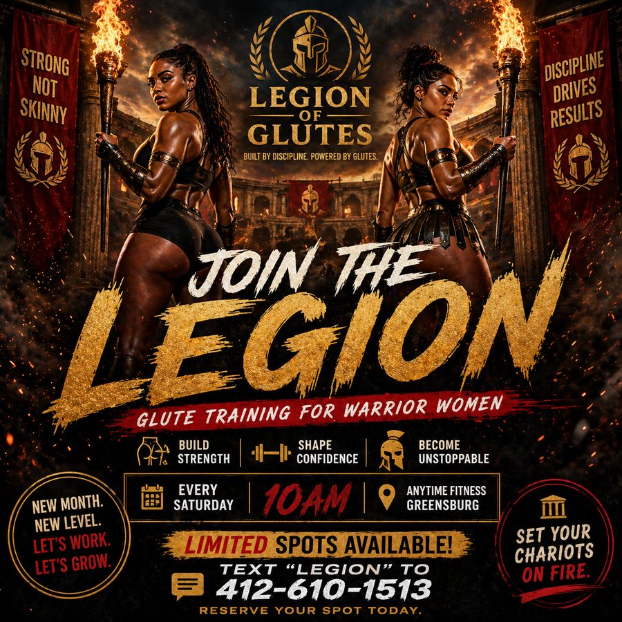 Legion of Glutes promotional artwork